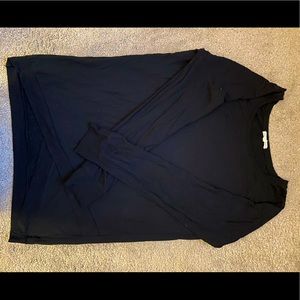 Women Threads 4 Thought Black Super Soft Long Sweatshirt Size L